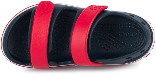 CROCS Crocband Cruiser sandały dziecięce na rzep dla dziewczynki i chłopaka granatowe