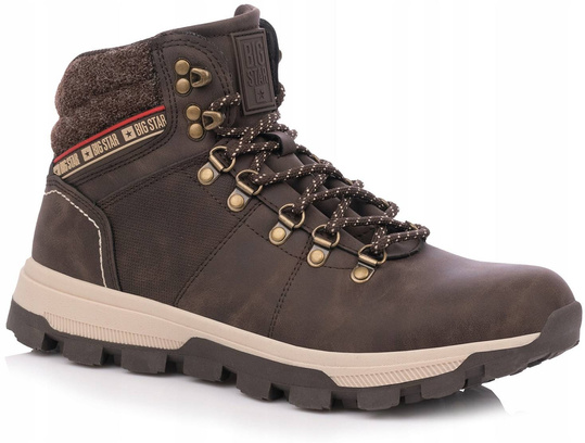BIG STAR MĘSKIE BUTY TRAPERY ZIMOWE TREKKINGOWE KK174216