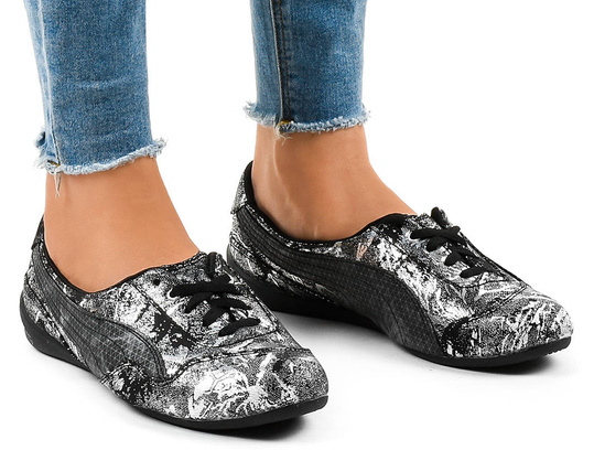 PUMA WINNING DIVA BLING 304003-01 damskie baleriny balerinki