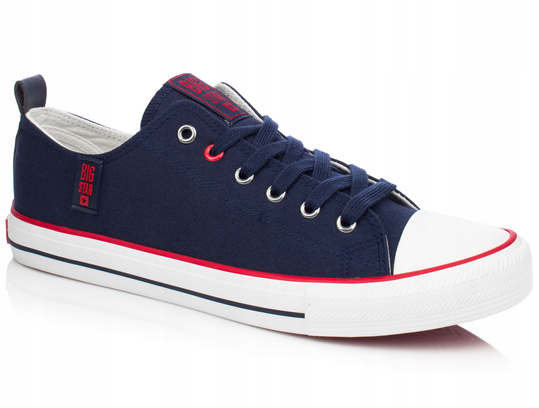 BIG STAR JJ274121 damskie trampki klasyczne granatowe