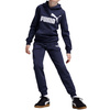 PUMA ESS BIG LOGO 586965-06 bluza dziecięca sportowa z kapturem bawełniana granatowa