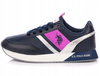 BUTY DAMSKIE SNEAKERSY U.S. POLO NOBIW 002-DBL002 SPORTOWE GRANATOWE