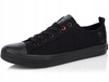 BIG STAR JJ174003 MĘSKIE NISKIE TRAMPKI CZARNE KLASYCZNE