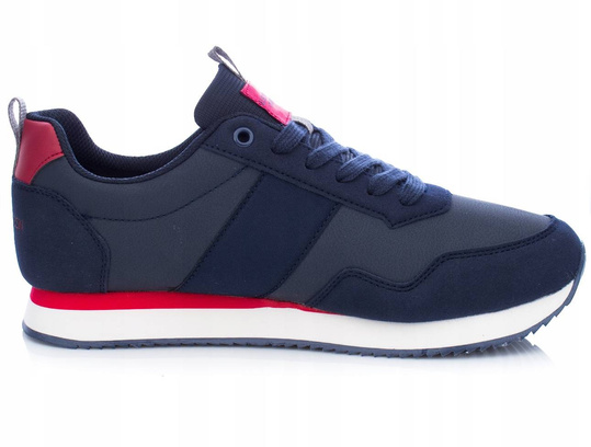 U.S. POLO ASSN. NOBIL BUTY MĘSKIE SPORTOWE SNEAKERSY GRANATOWE
