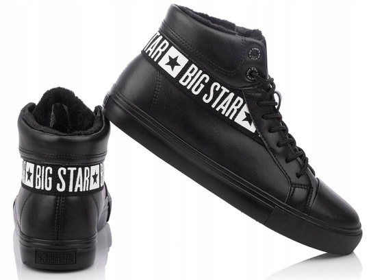 BIG STAR EE174339 MĘSKIE BUTY TRAMPKI WYSOKIE OCIEPLANE ZIMOWE