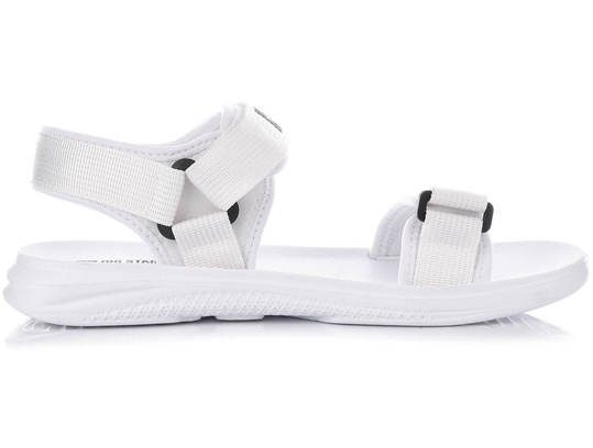 BIG STAR HH274A026 DAMSKIE SPORTOWE BIAŁE SANDAŁY