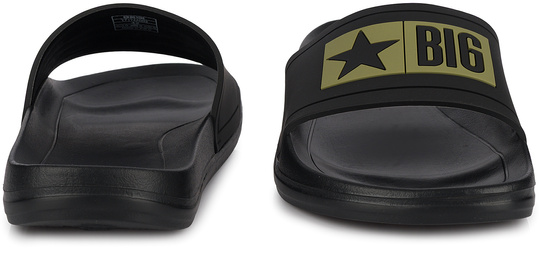 BIG STAR TT174A002G męskie klapki sportowe na plaże basen czarne