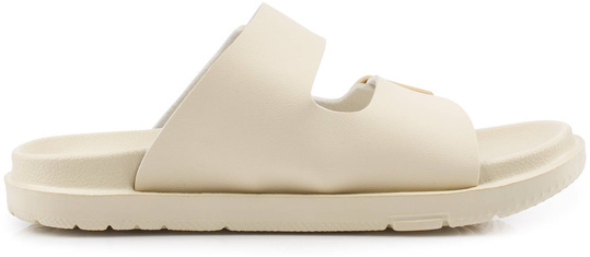 BIG STAR NN274A752 DAMSKIE KLAPKI Z KLAMRAMI NA BASEN PLAŻE BEŻOWE