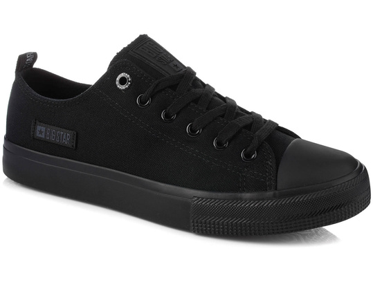 BIG STAR KK174007 MĘSKIE KLASYCZNE CZARNE TRAMPKI