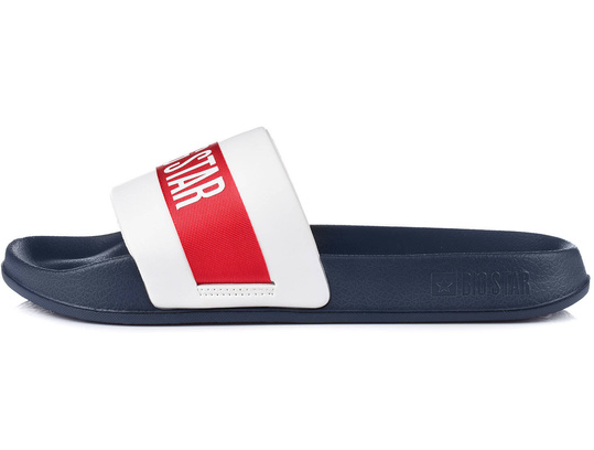 BIG STAR LL174455 MĘSKIE GRANATOWE KLAPKI SPORTOWE NA BASEN PLAŻĘ