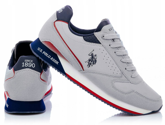 BUTY MĘSKIE SPORTOWE SNEAKERSY U.S. POLO r. 45