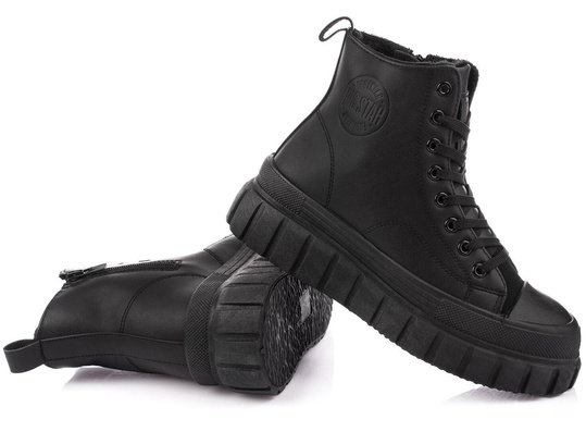 BIG STAR MM274625 DAMSKIE BUTY TRAMPKI NA PLATFORMIE WYSOKIE OCIEPLANE