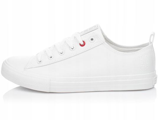 BIG STAR JJ274001 damskie trampki klasyczne białe