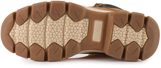 LEE COOPER LCJ2949 BUTY MĘSKIE ZIMOWE TRAPERY OCIEPLANE BRĄZOWE