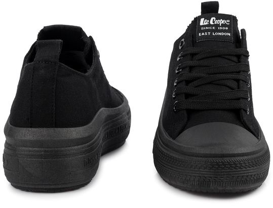 LEE COOPER LCW-23-44-1624 DAMSKIE TRAMPKI CZARNE NA PLATFORMIE