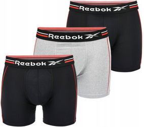 REEBOK MĘSKIE BOKSERKI MAJTKI U5_F8311_RBK_S3PKA bawełna 3PAK 