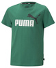 PUMA 586985-37 dziecięca koszulka t-shirt chłopięca dla chłopca bawełniana zielona