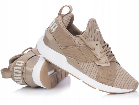 BUTY DAMSKIE PUMA MUSE CORE+ BEŻOWE 369974-02 r.38