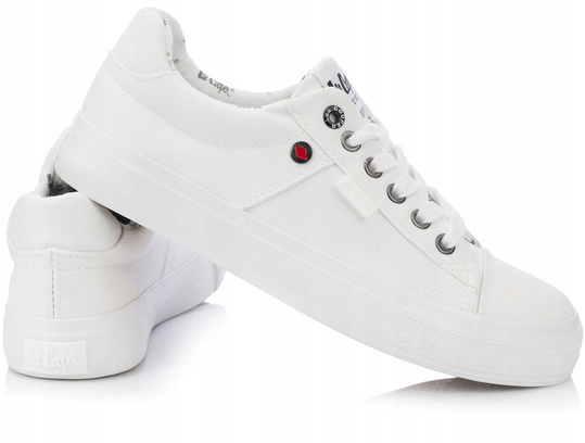 LEE COOPER LCW-21-31-0001L damskie trampki niskie białe