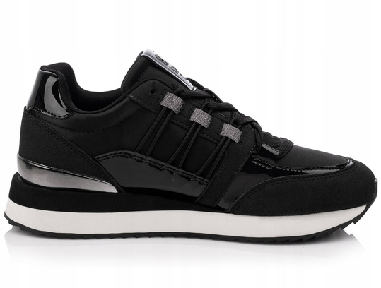 BIG STAR KK274110 BUTY SNEAKERSY DAMSKIE CZARNE