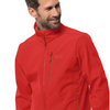 JACK WOLFSKIN MĘSKA KURTKA SOFTSHELL CZERWONA