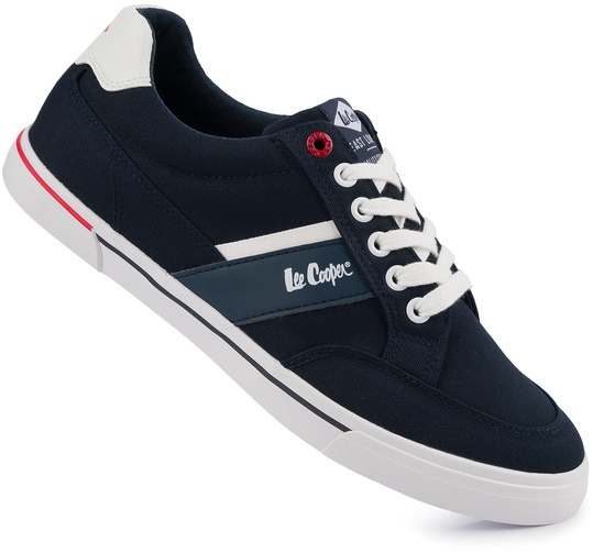 LEE COOPER 3245M męskie buty sportowe trampki niskie granatowe