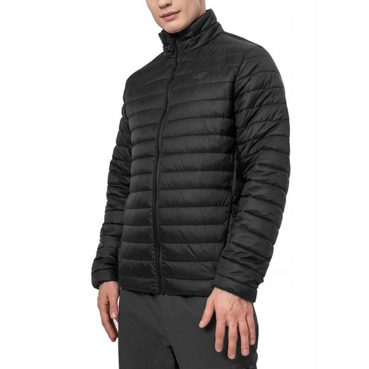 4F MĘSKA KURTKA PIKOWANA PUCHOWA CZARNA H4Z22-KUMP003-20S