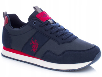 U.S. POLO ASSN. NOBIL BUTY MĘSKIE SPORTOWE SNEAKERSY GRANATOWE
