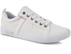 BIG STAR KK174001 MĘSKIE BIAŁE KLASYCZNE TRAMPKI