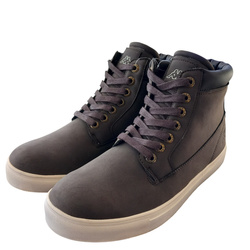 OUTLET: KAPPA K38-7554 BUTY MĘSKIE TRAPERY ZIMOWE BRĄZOWE