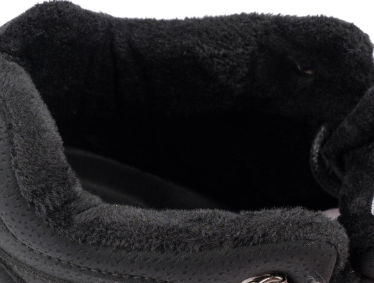 BIG STAR MĘSKIE OCIEPLANE WYSOKIE BUTY TRAPERY SNEAKERSY CZARNE EKOSKÓRA