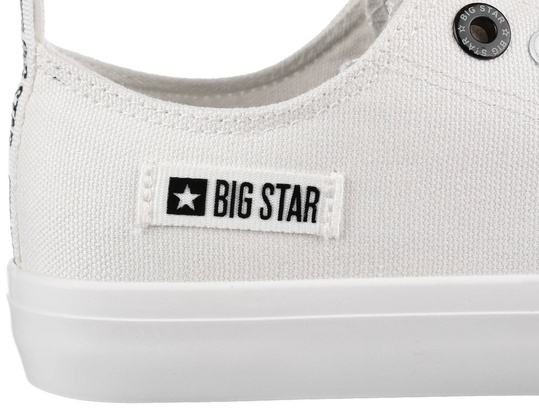 BIG STAR KK274008 DAMSKIE KLASYCZNE BIAŁE TRAMPKI