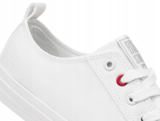 BIG STAR JJ274001 damskie trampki klasyczne białe