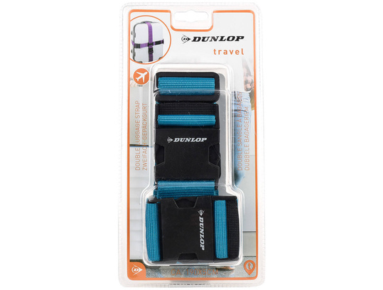 DUNLOP PAS DO WALIZKI BAGAŻU TORBY SPINAJĄCY ZABEZPIECZAJĄCY PODWÓJNY 190x5