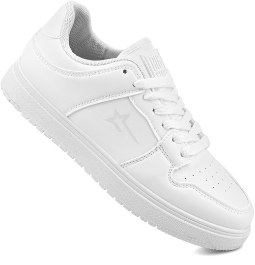 BIG STAR damskie buty sneakersy sportowe ekoskóra białe