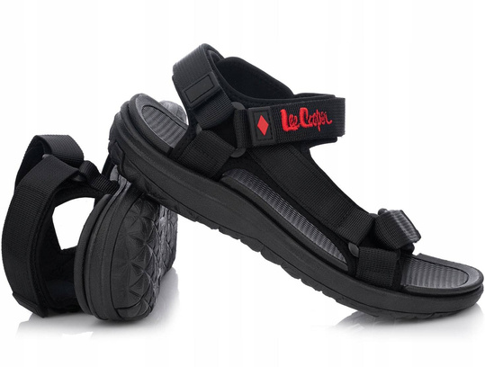 LEE COOPER LCW-22-34-0960M męskie sandały sportowe czarne