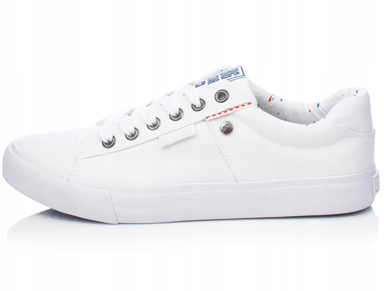 BIG STAR AA274511 damskie trampki klasyczne białe