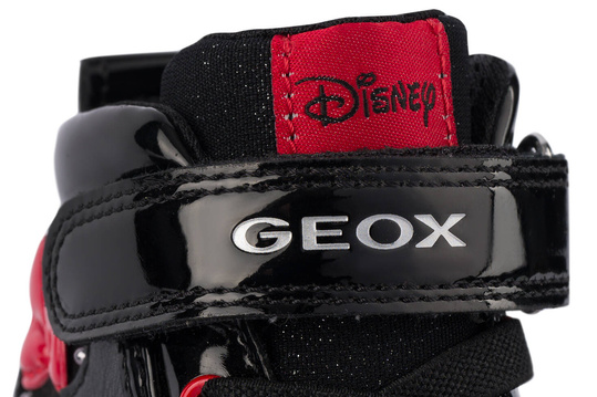 GEOX KALISPERA J264GB05402-C9999 CZARNE BUTY DZIECIĘCE DISNEY
