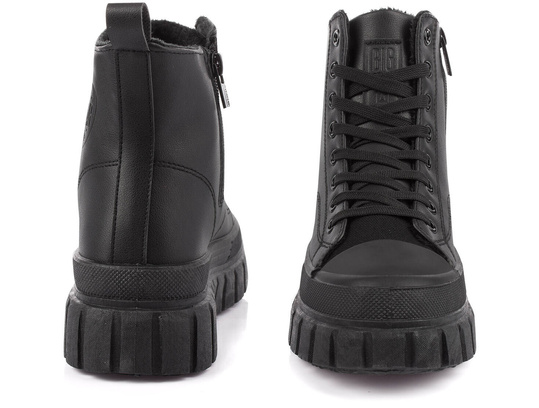 BIG STAR MM274625 DAMSKIE BUTY TRAMPKI NA PLATFORMIE WYSOKIE OCIEPLANE