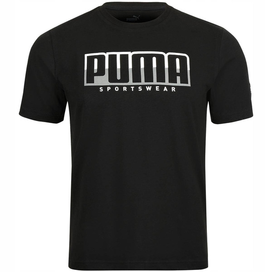 PUMA ATHLETICS MĘSKA KOSZULKA T-SHIRT BAWEŁNA r. S