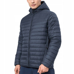4F MĘSKA KURTKA ZIMOWA PIKOWANA PUCHOWA KAPTUR H4Z22-KUMP004-30S