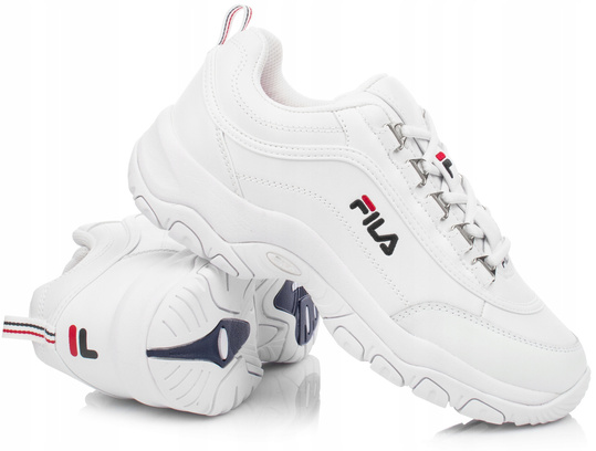 FILA STRADA LOW 1010560.1FG buty sneakersy DAMSKIE białe