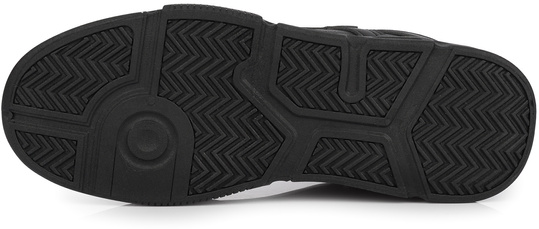 BIG STAR męskie buty sportowe sneakersy ocieplane ekoskóra czarne HI-POLY SYSTEM