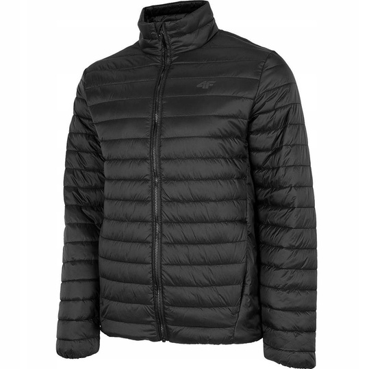 4F MĘSKA KURTKA PIKOWANA PUCHOWA CZARNA H4Z22-KUMP003-20S