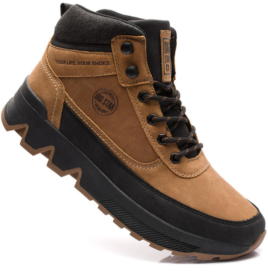 BIG STAR MM174015 MĘSKIE BUTY TRAPERY ZIMOWE TREKKINGOWE