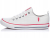 BIG STAR JJ174062 męskie trampki niskie klasyczne białe