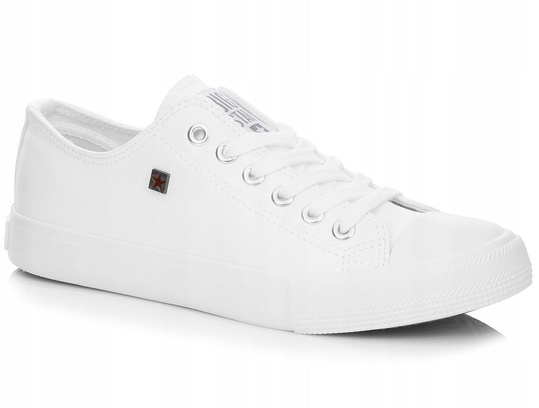 BIG STAR V274869 damskie trampki białe ekoskóra