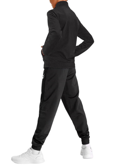 PUMA 589371-01 komplet dresowy dziecięcy chłopięcy sportowy czarny spodnie bluza