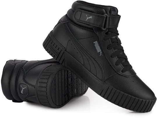 PUMA CARINA 2.0 MID 385841-01 damskie buty sportowe sneakersy wysokie czarne