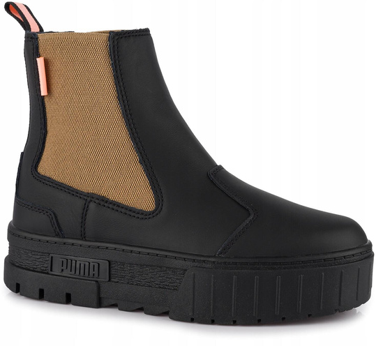 PUMA MAYZE CHELSEA POP 384549-03 DAMSKIE BUTY BOTKI NA PLATFORMIE CZARNE